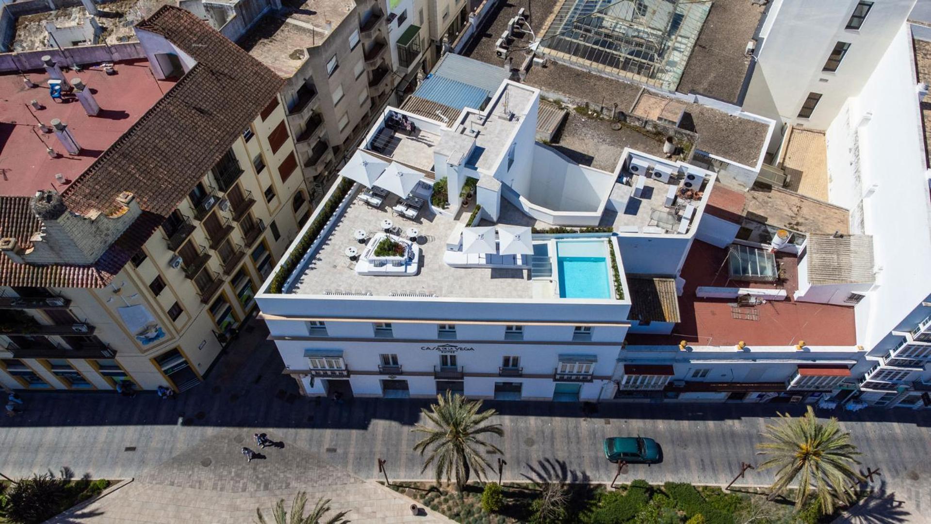 צ'יקלנה דה לה פרונטרה Casa De La Vega Suites מראה חיצוני תמונה